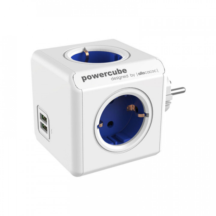 ORIGINAL POWERCUBE+USB 4 PRISES DE COURANT +