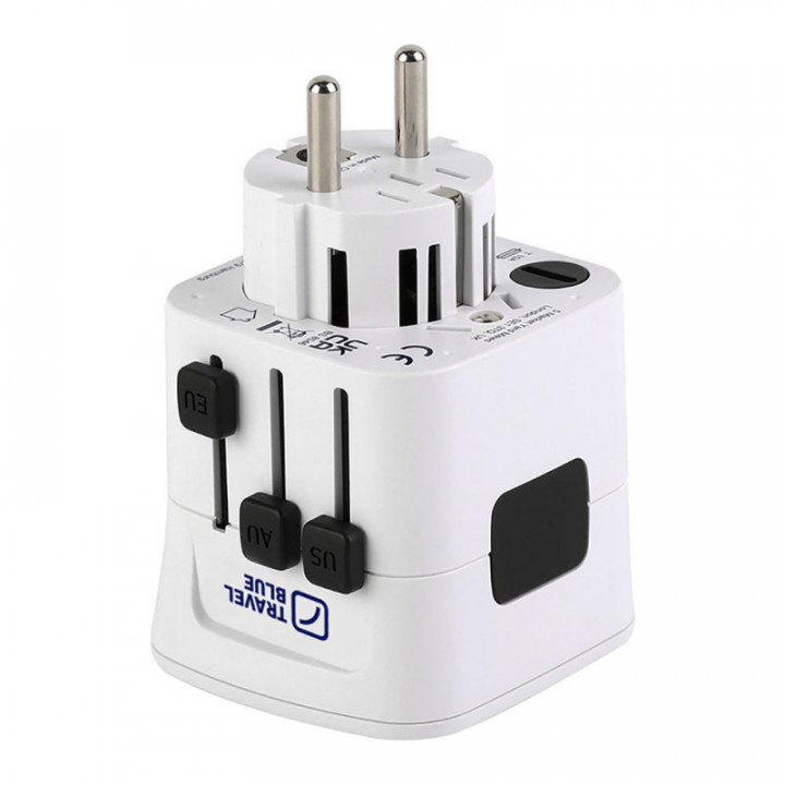 UNIVERSAL INPUT PLUG ADAPTER TO 150 COUNTRIES