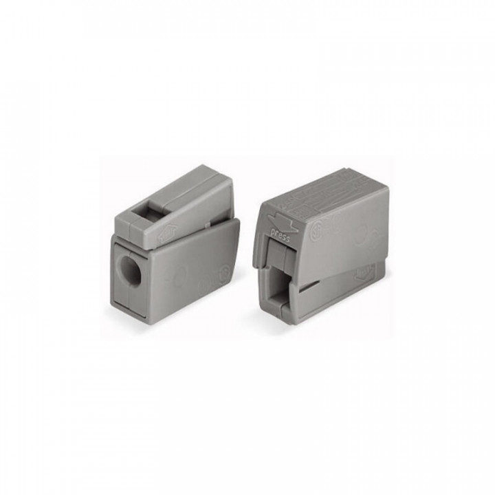 CONNECTEUR CLIP RAPIDE EN LIGNE 2 CONDUCTEURS