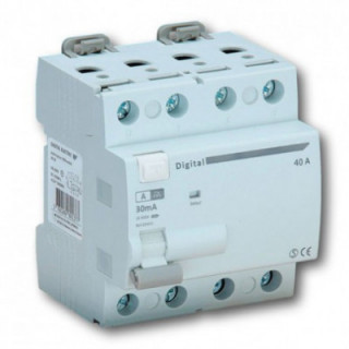Interrupteur Différentiel 4x40A/30mA Type A Interrupteur Différentiel 4x40A/30mA Type A