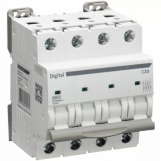 Disjoncteur 4x40 A C6 kA