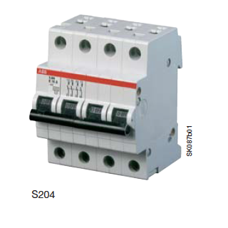 DISJONCTEUR  4P S204-C63 DISJONCTEUR  4P S204-C63