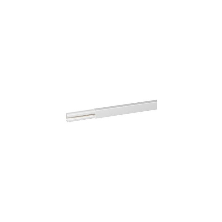 Moulure DLPlus 32x20mm 1 compartiment longueur 2,1m - blanc