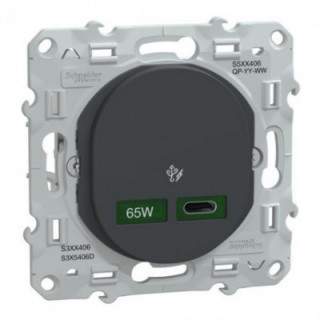 Chargeur USB-C 65W Anthracite