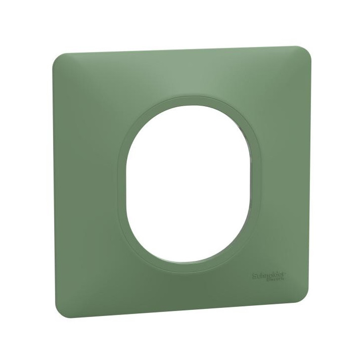 Plaque 1 poste Vert F