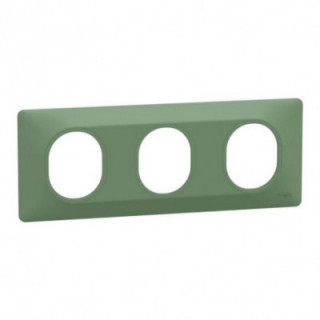 Plaque 3 post Hor 71 mm Vert F