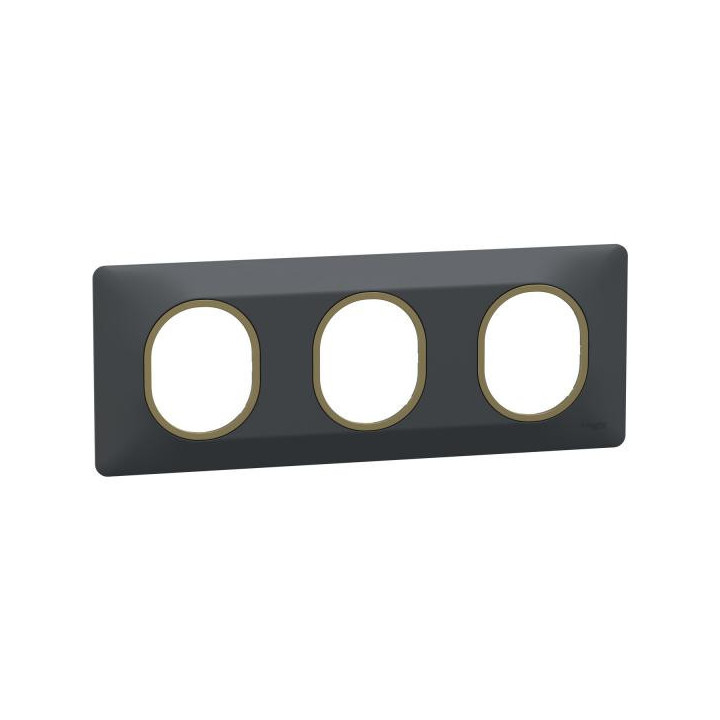 Plaque 3 post Hor 71 mm Ant Lt