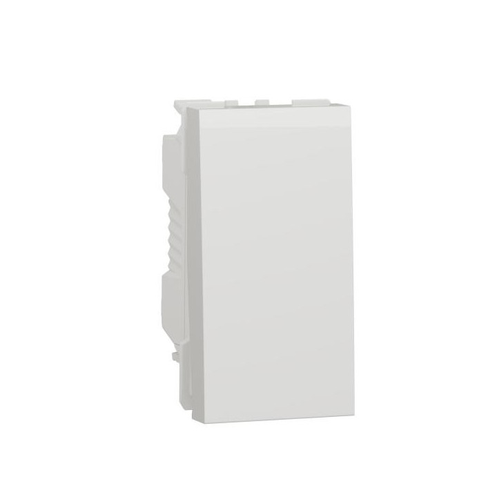 Bouton-p NO/NF 10A rap 1m Blan