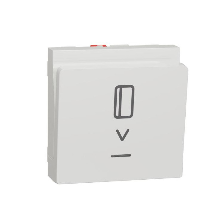 Cde à carte NO/NF 10A 2m Blanc