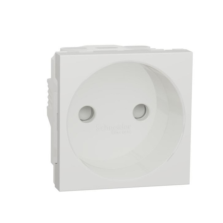 Prise 2P vis 2m Blanc