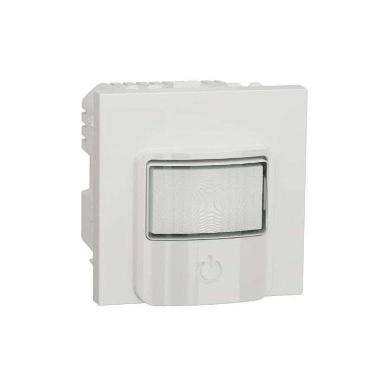 Détecteur mouv / pous Blanc