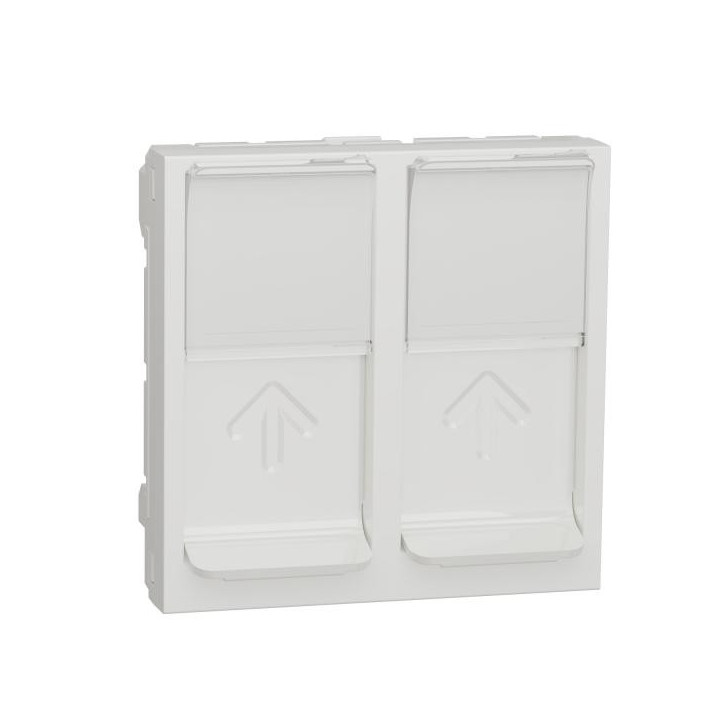 Prise 2 RJ45 S-One 2m Bl A