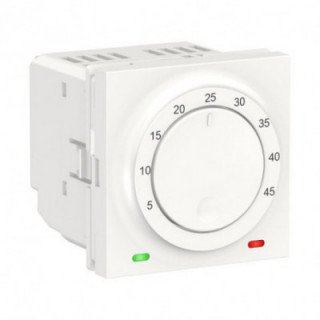 Thermostat plancher 10A Blanc