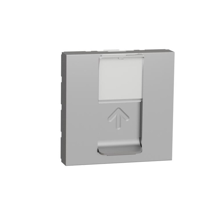 Prise RJ45 x1 cat6AFTP 2m Alu