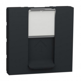 Prise 1 RJ45 S-One 2m Anth