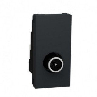 Prise TV mâle individ 1m Anth