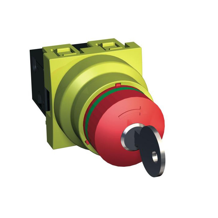 Coup poing arrêt urgence clé