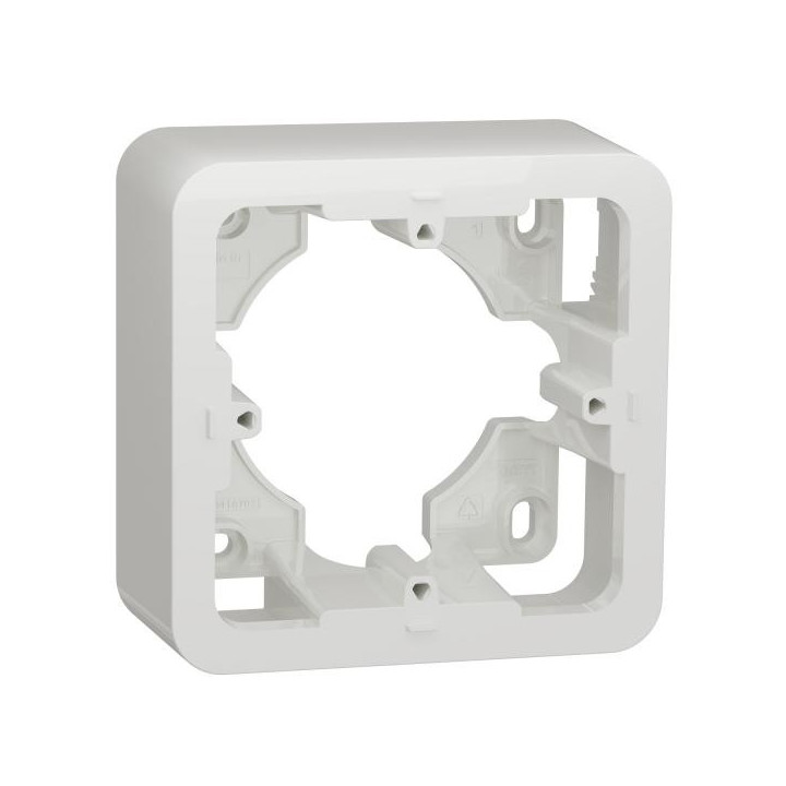 Boîte en saillie blanc 1P