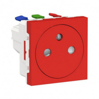 Prise 2P/T 90° goul af rap Rou