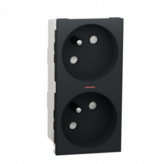 Prise 2x2P/T lumFR45° rap Bl A