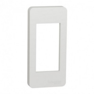 Plaque étroite Blanc 1m