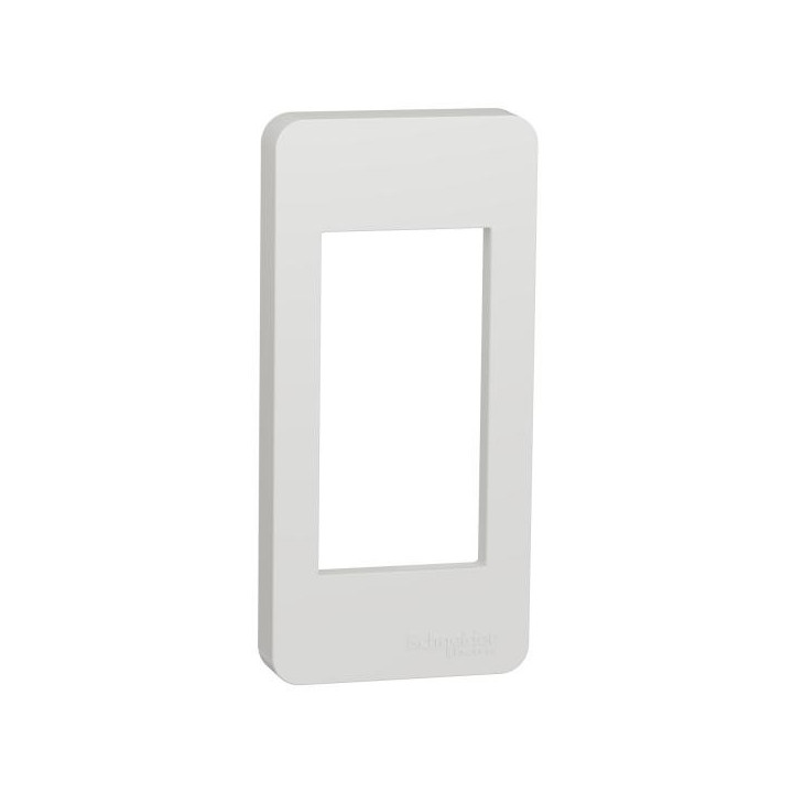 Plaque étroite Blanc 1m