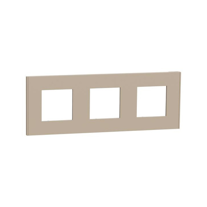 Unica D plaq taupe 3P