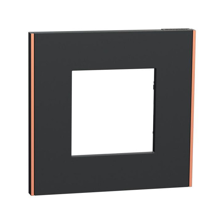 Unica D plaq anth/cuivre 1P