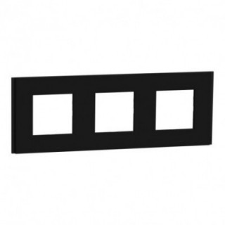 Unica D plaq gomme noire 3P