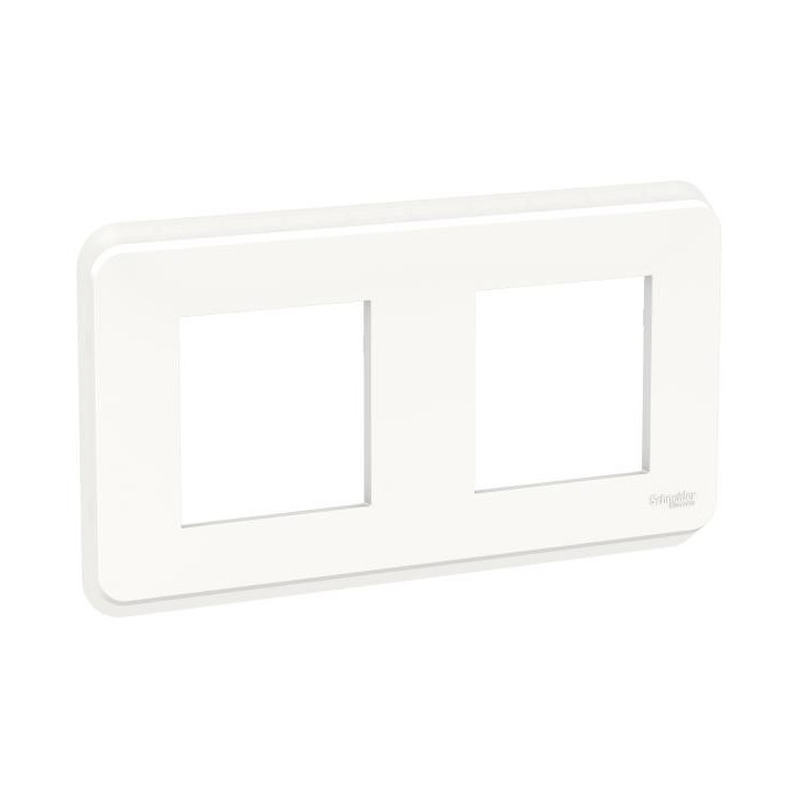 Plaque de finition Blanc 2P