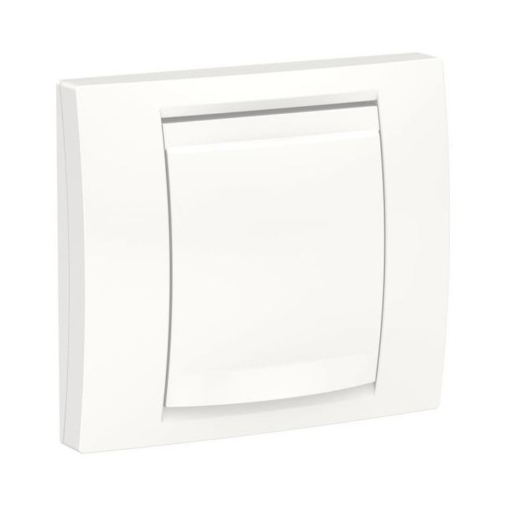Plaque finition IP44 Blanc 1P