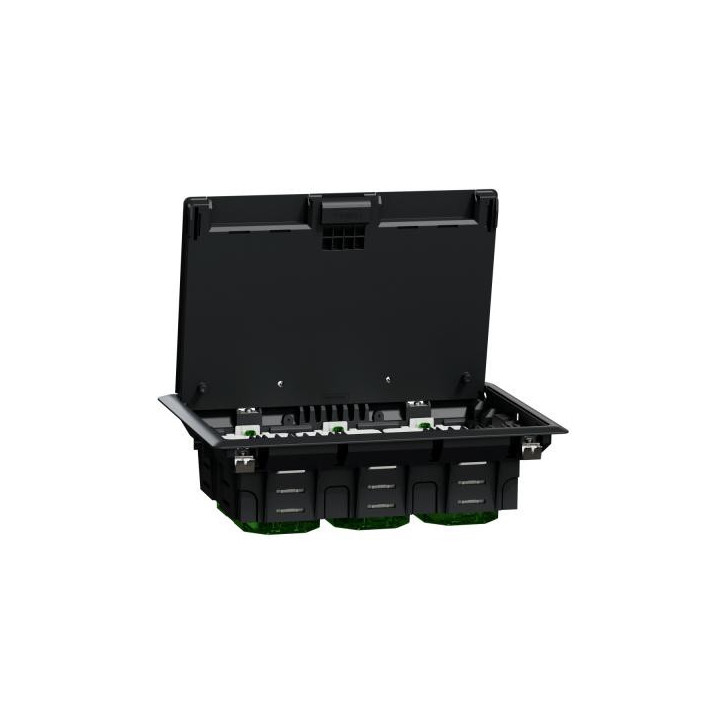 Boitier sol L 12m plstiq IK08