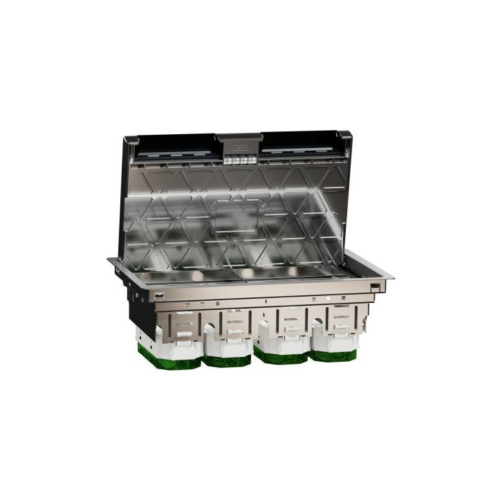 Boitier sol L 24m metal IK09