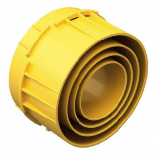 Acc jaune boite béton tubes