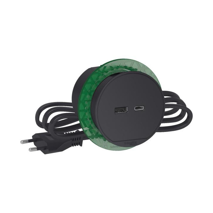 Bloc prises XS 2 USB A/C - Ant