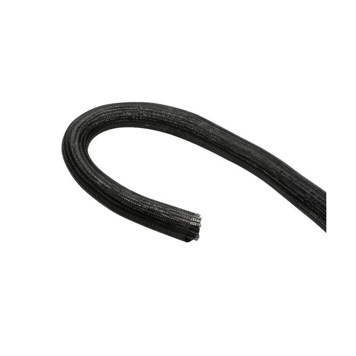 Gaine-câble tissu L noir