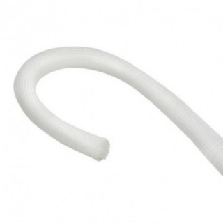 Gaine-câble tissu L blanc