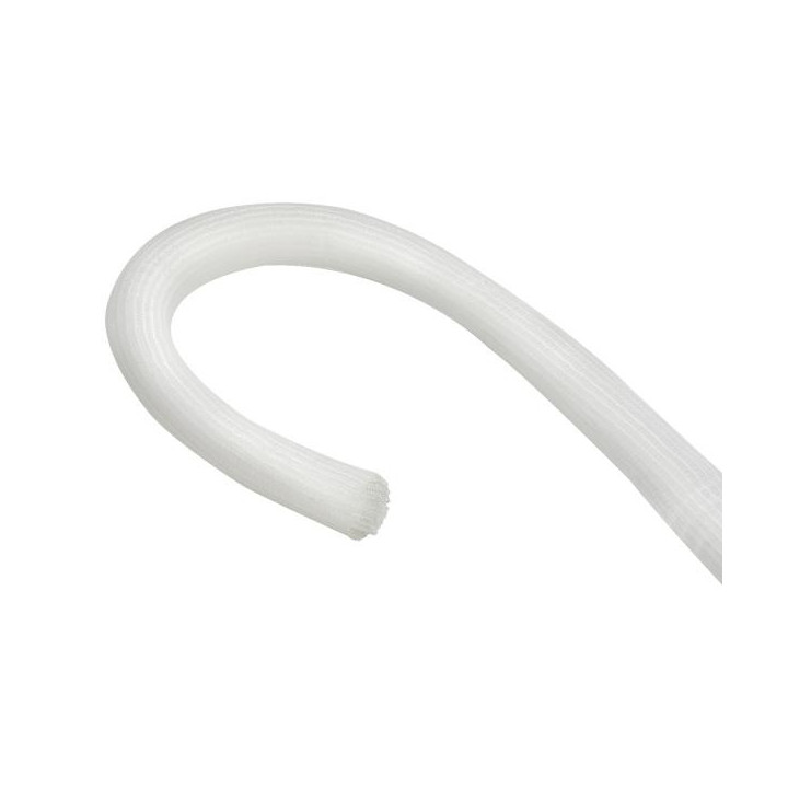 Gaine-câble tissu L blanc