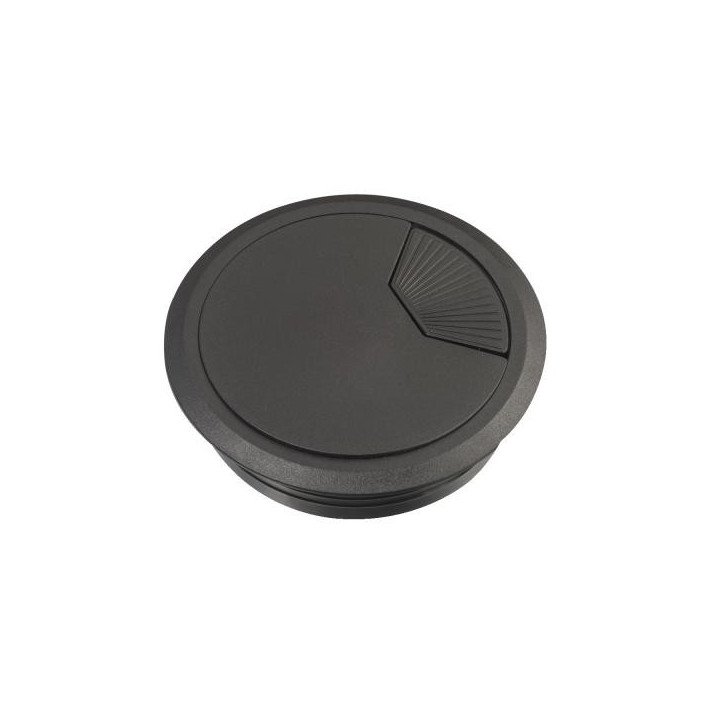 Oeillet diam 80mm noir x2