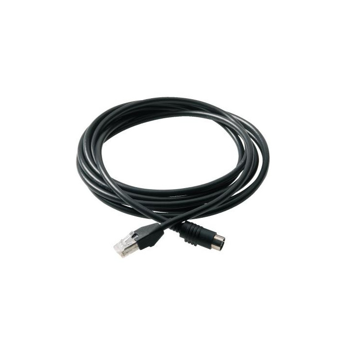 CORDON TV FM RJ45 NOIR 2M