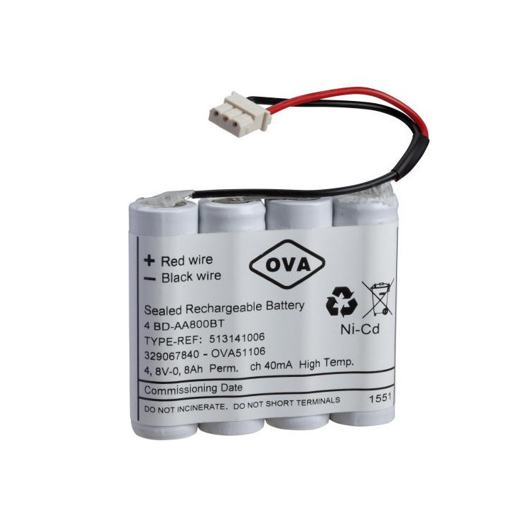 BATTERIE NC 4,8V 1,6AH