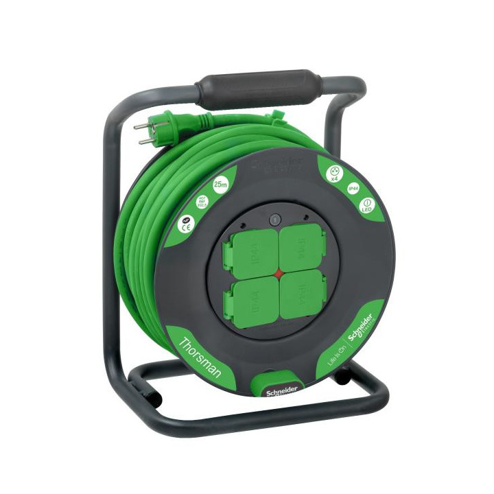 Enrouleur 25m HO7RNF 3G2,5mm