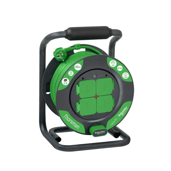 Enrouleur 25m HO5VVF 3G1,5mm