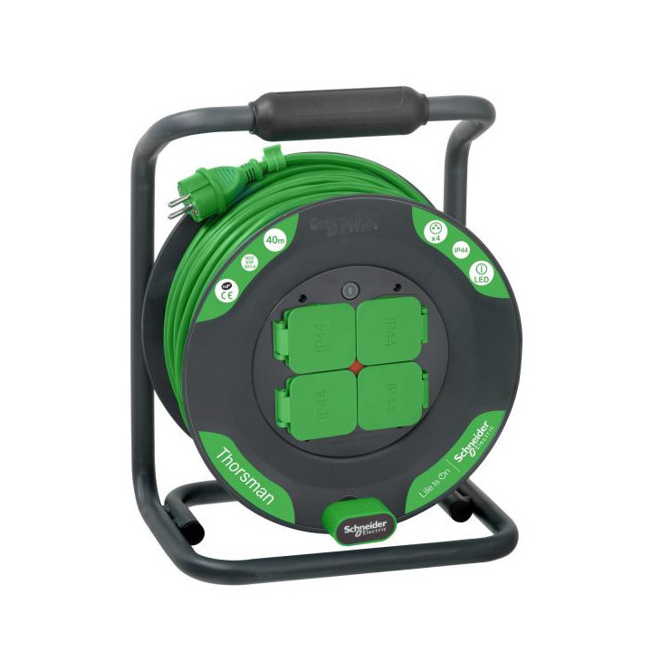 Enrouleur 40m HO5VVF 3G1,5mm