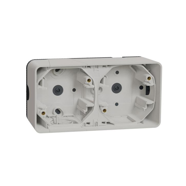 BOITE 2P BLC HORIZ SAILLIE