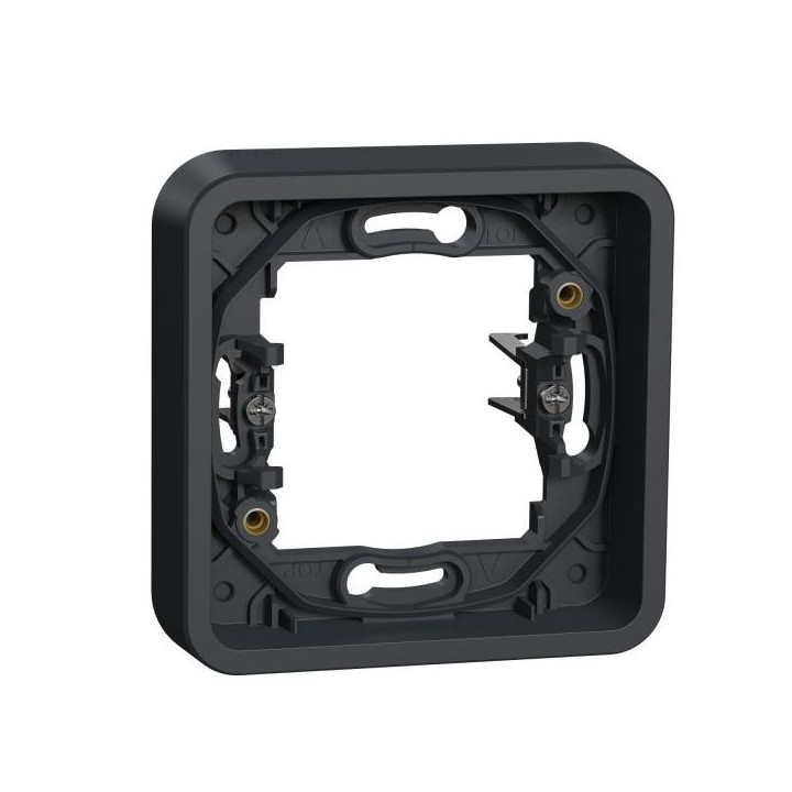 Cadre 1 poste à griffes gris