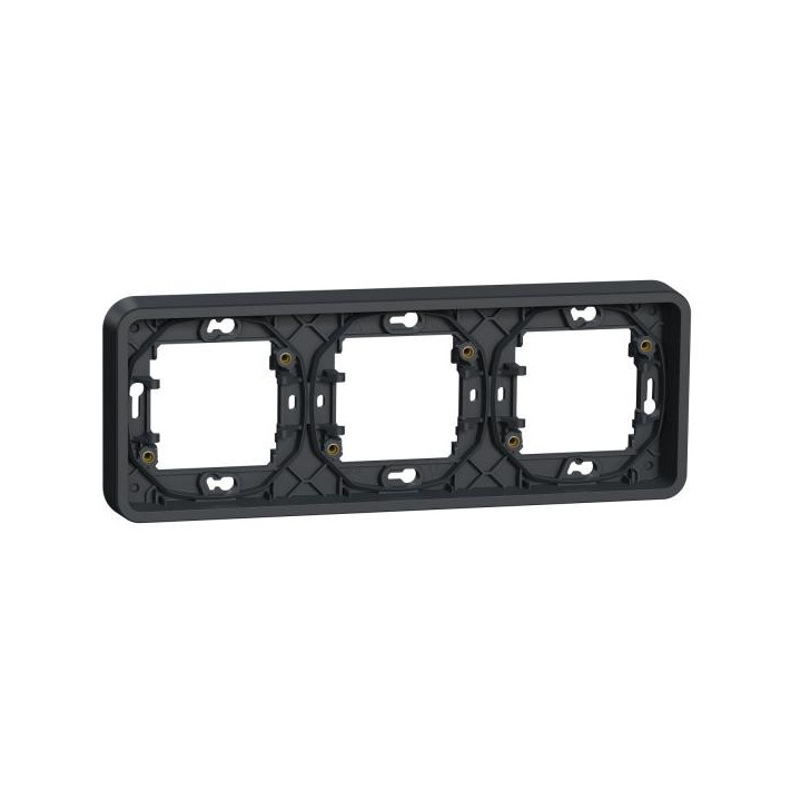 Cadre 3P gris horizon encastré