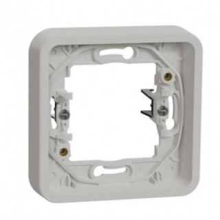 Cadre 1 poste à griffes blanc