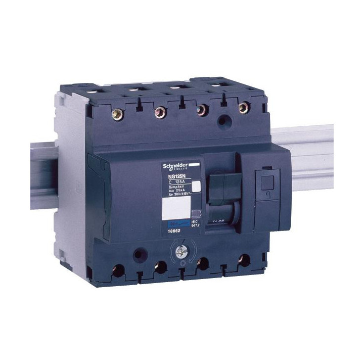 Acti9 NG125N 4P 100A D 25kA