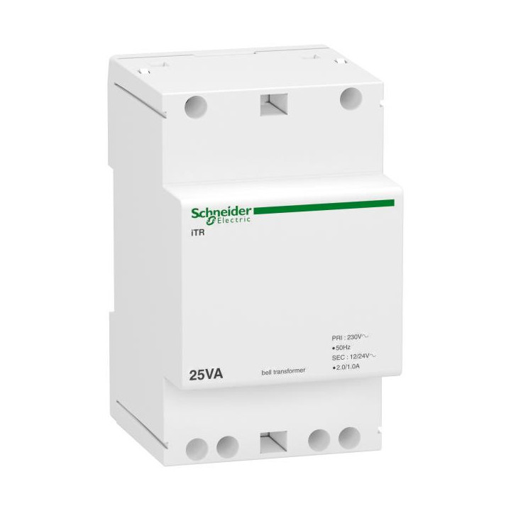 Transfo sonnerie 25VA 12-24Vca